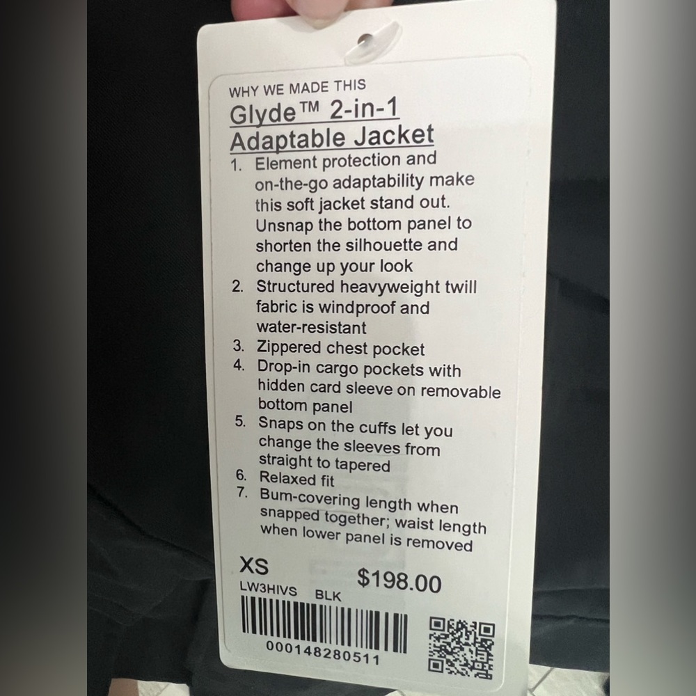 Lululemon Glyde jacket